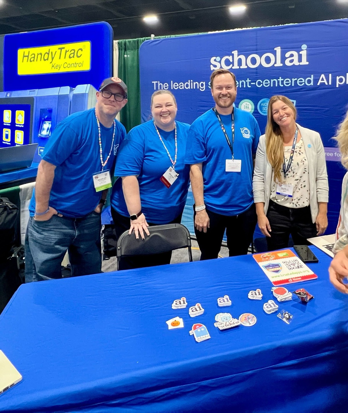 SchoolAI live demo at conference